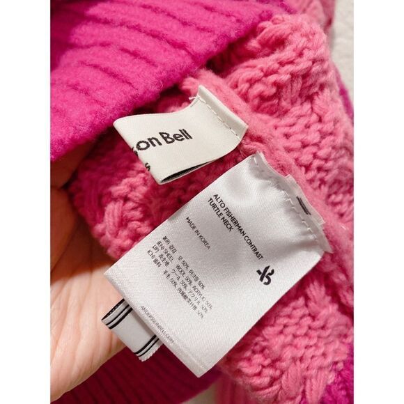 Andersson Bell Alto Wool blend contrast sweater - Picture 10 of 11